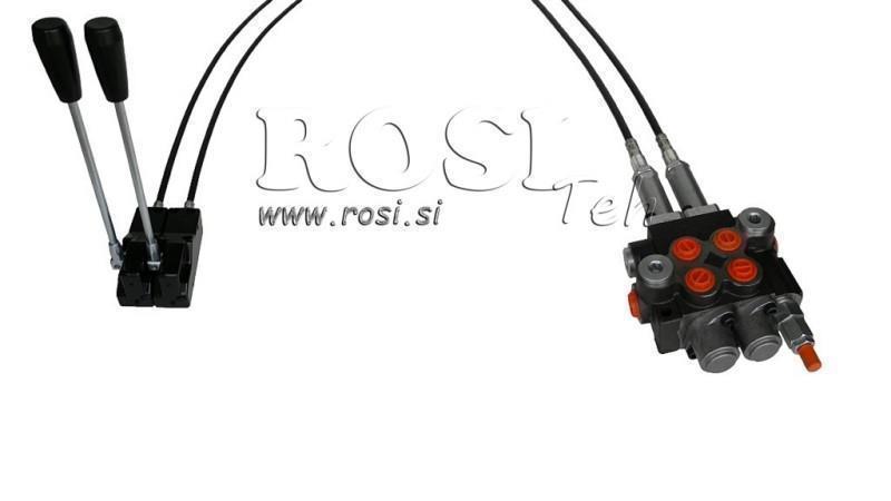 KIT 2xP40 JOYSTICK 1 POSIZIONE L1500
