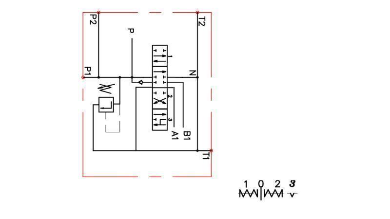 BEDRADINGS DIAGRAM 1xP80 DRIJFEND