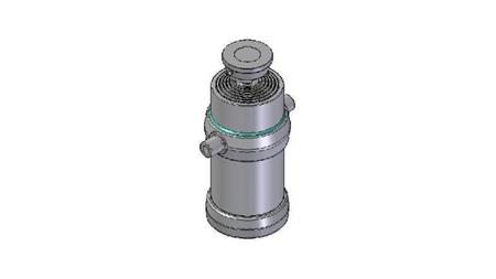 6053S -TELESCOPISK CYLINDER STANDARD/BALL 6 TRIN SLAG 2175 DIAMETER 215